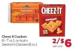 Family Fresh Market Cheez-It Crackers offer