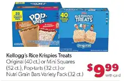 Family Fresh Market Kellogg's Rice Krispies Treats offer