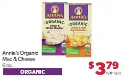 Family Fresh Market Annie's Organic Mac & Cheese offer