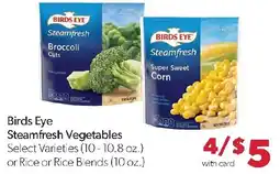 Family Fresh Market Birds Eye Steamfresh Vegetables offer