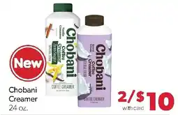 Family Fresh Market Chobani Creamer offer