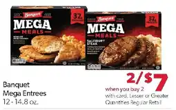 Family Fresh Market Banquet Mega Entrees offer