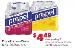Family Fresh Market Propel Fitness Water offer