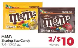 Family Fresh Market M&M's Sharing Size Candy offer