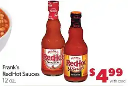 Family Fresh Market Frank's RedHot Sauces offer