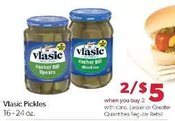 Family Fresh Market Vlasic Pickles offer