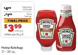 Family Fresh Market Heinz Ketchup offer