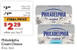 Family Fresh Market Philadelphia cream cheese offer