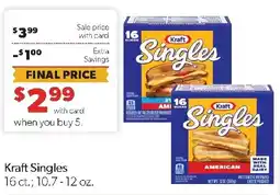 Family Fresh Market Kraft Singles offer