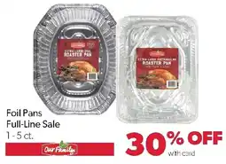 Family Fresh Market Our Family foil pans offer