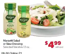 Family Fresh Market Marzetti Salad or Slaw Dressing offer