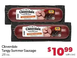 Family Fresh Market Cloverdale Tangy Summer Sausage offer