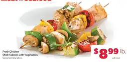 Family Fresh Market Fresh Chicken Shish Kabobs with Vegetables offer
