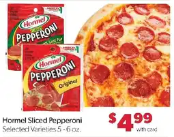 Family Fresh Market Hormel Sliced Pepperoni offer