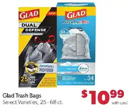 Family Fresh Market Glad Trash Bags offer