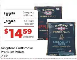 Family Fresh Market Kingsford Craftsmoke Premium Pellets offer