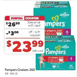 Family Fresh Market Pampers Cruisers 360 offer
