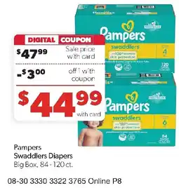 Family Fresh Market Pampers Swaddlers Diapers offer
