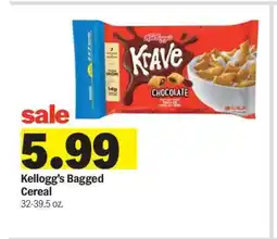 Meijer Kellogg’s Bagged Cereal offer