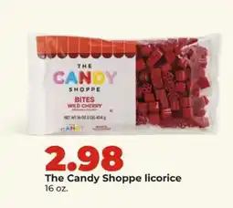 Hy-Vee The Candy Shoppe licorice offer