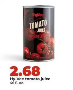 Hy-Vee Hy-Vee Tomato Juice offer