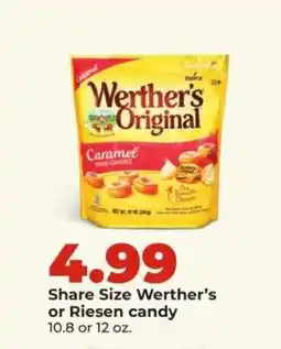Hy-Vee Werther's Original Caramel Hard Candies offer