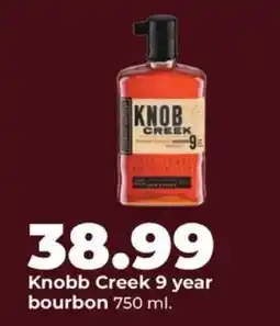 Hy-Vee Knobb Creek 9 year bourbon offer