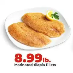 Hy-Vee Marinated tilapia fillets offer