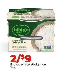 Hy-Vee Bibigo white sticky rice offer