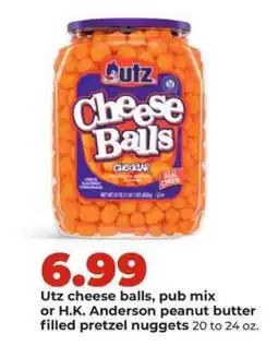Hy-Vee Utz Cheese Balls offer