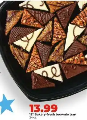 12 Bakery-fresh brownie tray