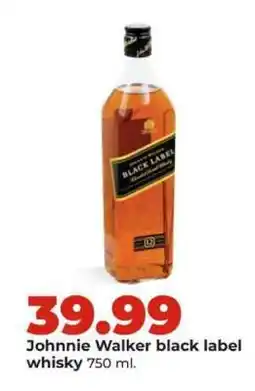 Hy-Vee Johnnie Walker black label offer