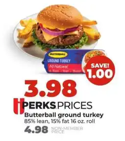 Hy-Vee Butterball Ground Turkey offer