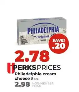 Hy-Vee Philadelphia Cream Cheese offer