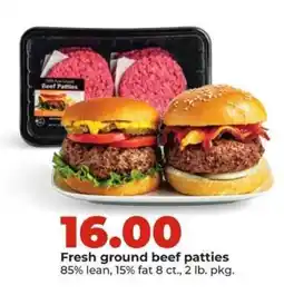 Hy-Vee Fresh ground beef patties offer