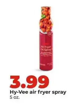 Hy-Vee Hy-Vee air fryer spray offer