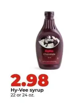 Hy-Vee Hy-Vee syrup offer