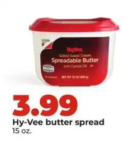Hy-Vee Hy-Vee butter spread offer