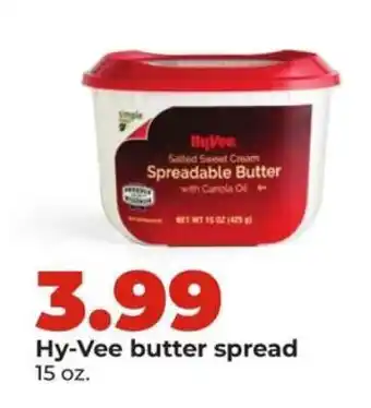 Hy-Vee Hy-Vee butter spread offer