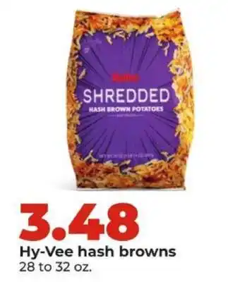 Hy-Vee Hy-Vee hash browns offer