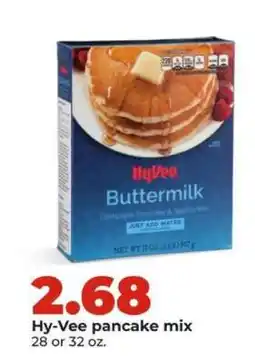 Hy-Vee Hy-Vee pancake mix offer