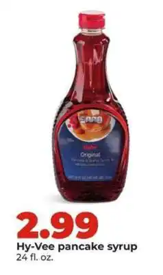 Hy-Vee Hy-Vee pancake syrup offer
