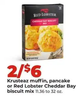 Hy-Vee Red Lobster Cheddar Bay Biscuit Mix offer
