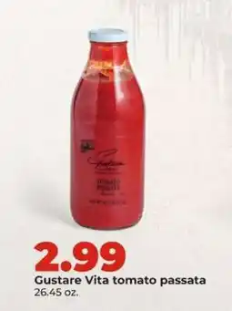 Hy-Vee Gustare Vita tomato passata offer