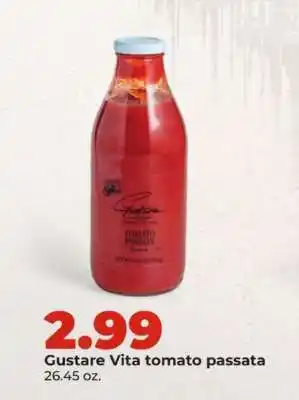 Hy-Vee Gustare Vita tomato passata offer