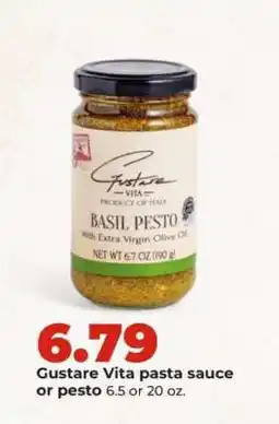 Hy-Vee Gustare Vita pasta sauce or pesto offer