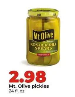 Hy-Vee Mt. Olive Pickles offer