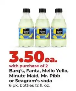 Hy-Vee Minute Maid Soda offer