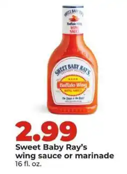 Hy-Vee Sweet Baby Ray's Wing Sauce or Marinade offer
