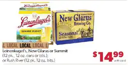 Family Fresh Market Leinenkugel's, New Glarus or Summit offer